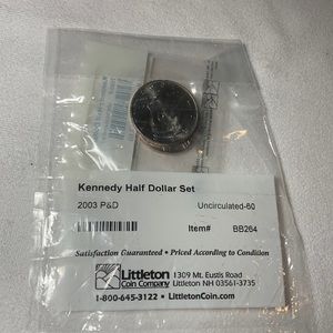 2003 P&D Set Kennedy Half Dollar